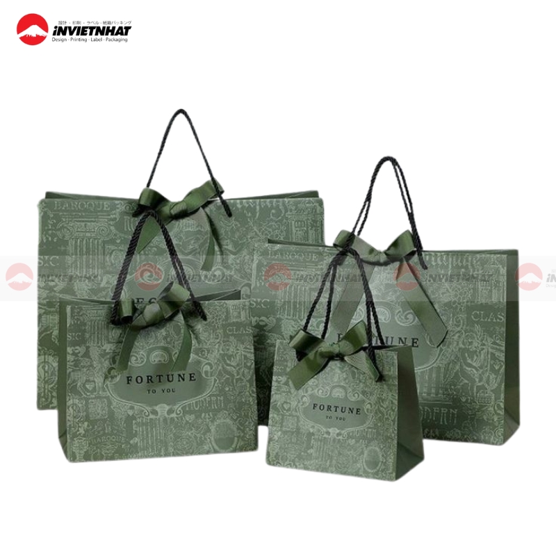 25+ Mẫu Túi Giấy Đựng Trang Sức ĐẸP & Sang Trọng 2025 10 Túi giấy cao cấp đựng trang sức