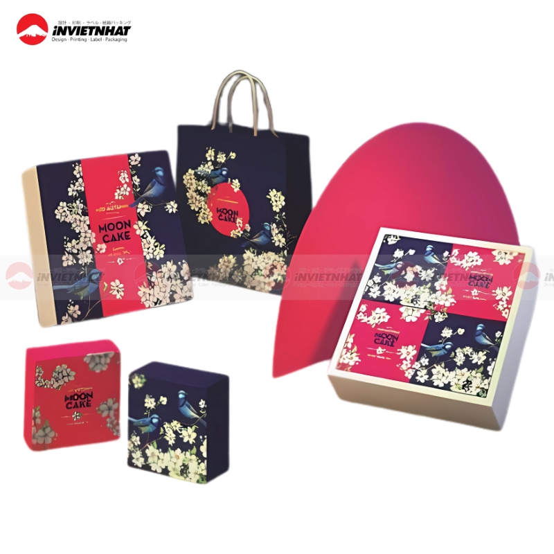 Túi giấy đựng bánh trung thu chuyên nghiệp