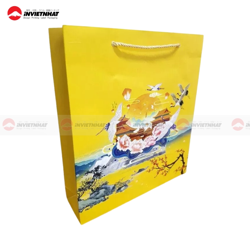 Túi giấy đựng bánh trung thu loại lớn