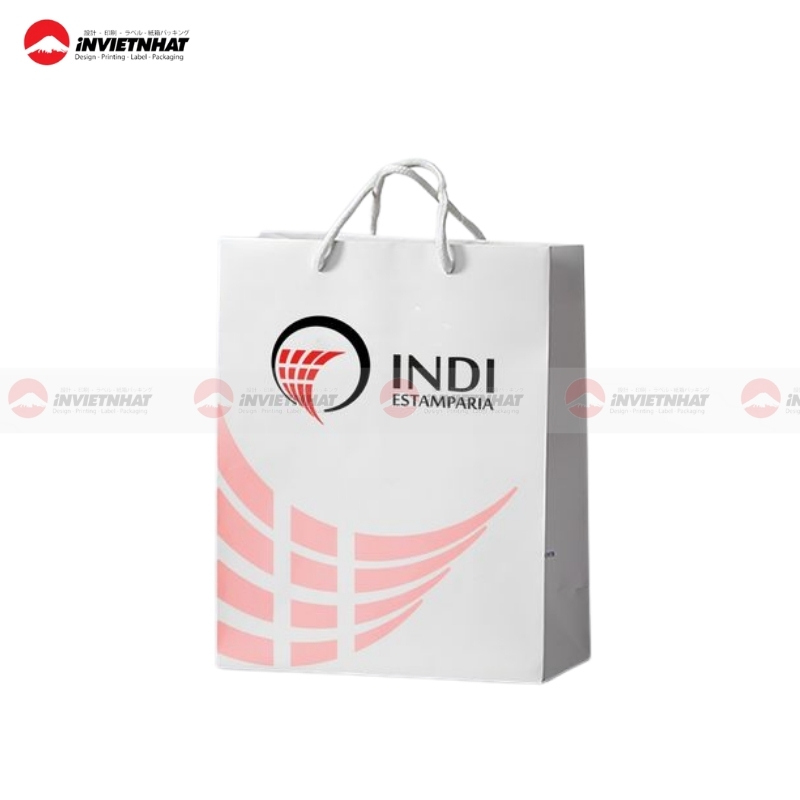 Túi giấy đựng bìa cứng in logo