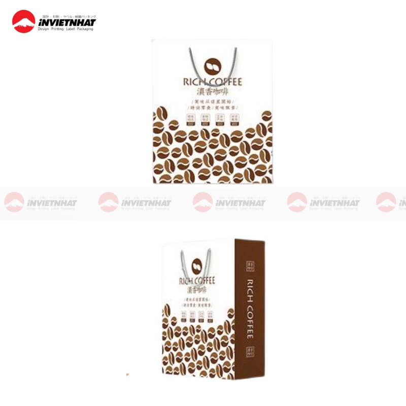 Túi giấy đựng bìa cứng sản xuất