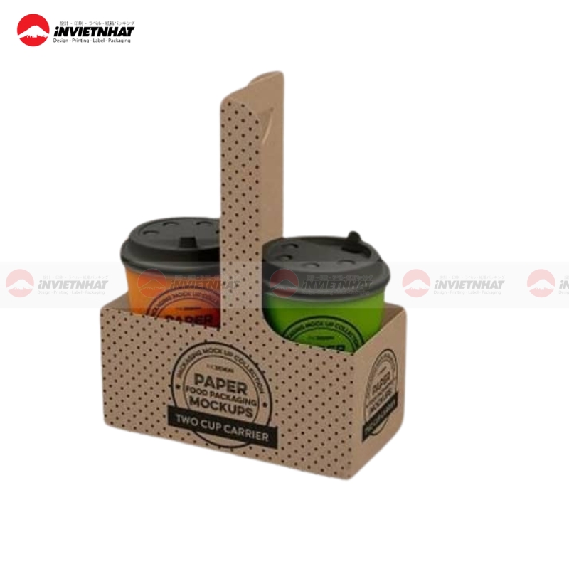 Túi giấy đựng ly HCM