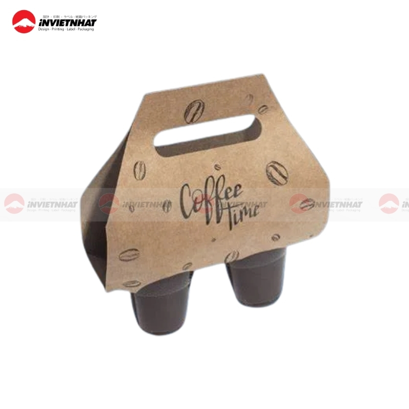 Túi giấy đựng ly cà phê