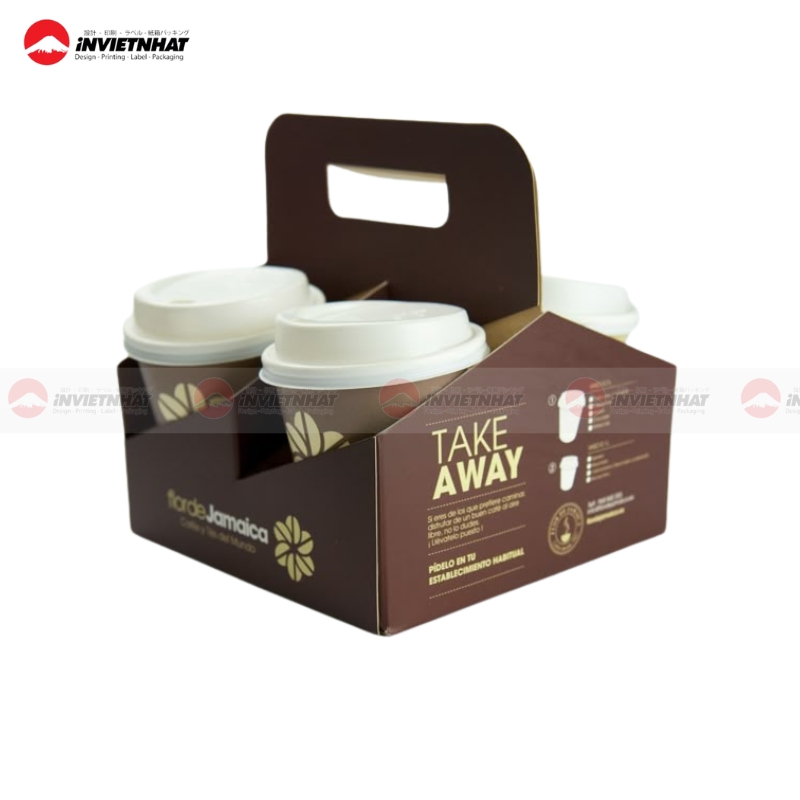 Túi giấy đựng ly chất lượng cao