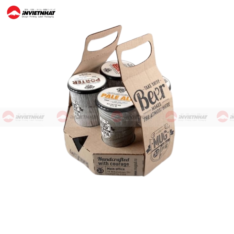 Túi giấy đựng ly mang đi lớn