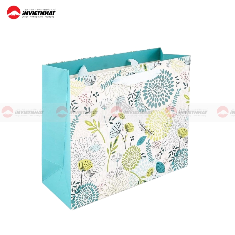 Túi giấy hoa văn bền