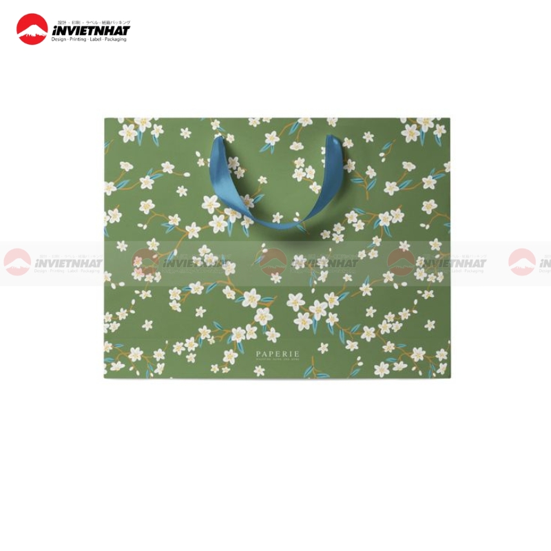 Túi giấy hoa văn cho cửa hàng