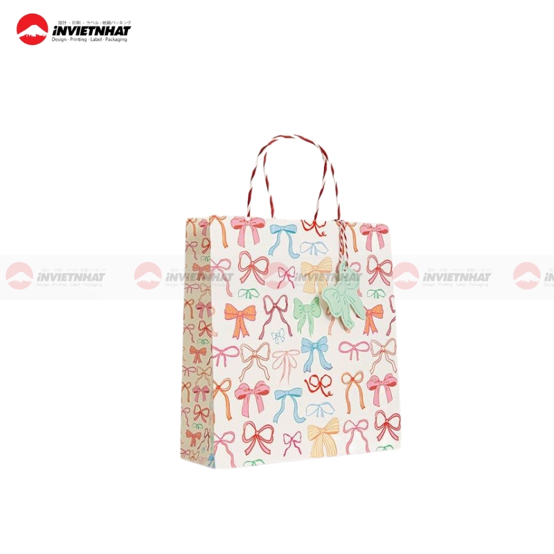 Túi giấy hoa văn đẹp