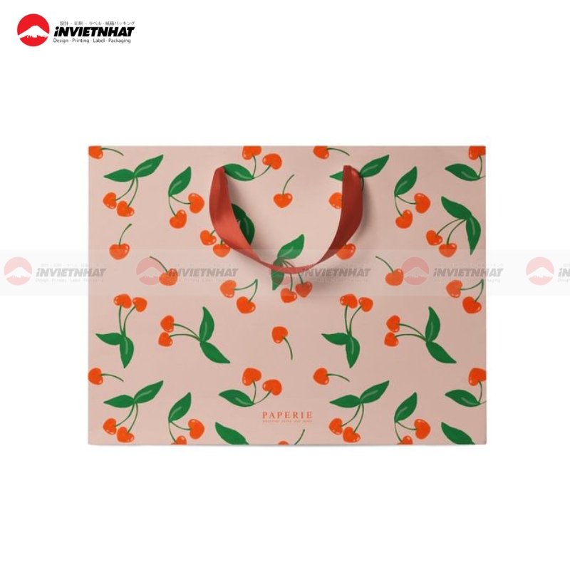 Túi giấy hoa văn đơn giản