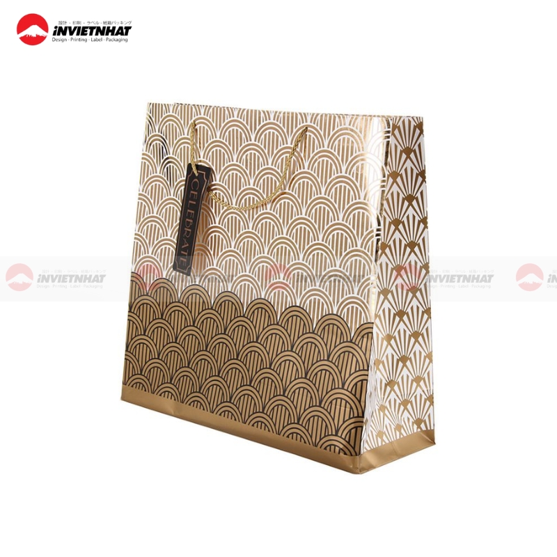 Túi giấy hoa văn họa tiết