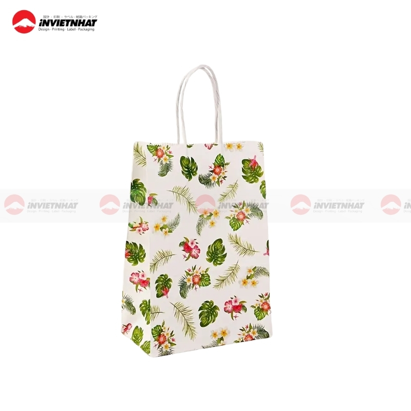 Túi giấy hoa văn vintage