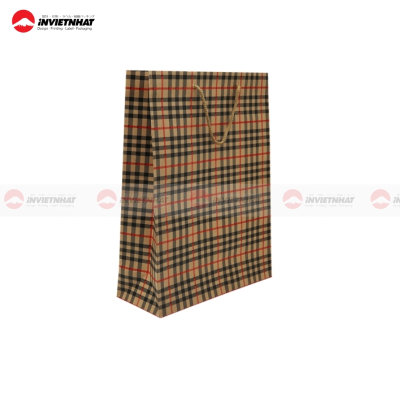 15+ Mẫu túi giấy kẻ caro ĐỘC ĐÁO, nổi bật 36 Túi giấy kẻ caro TP.HCM