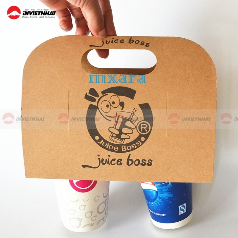 17+ Mẫu Túi Giấy Đựng Ly Cafe, Trà Sữa TIỆN LỢI & Giá Rẻ 42 Túi giấy kraft đựng ly