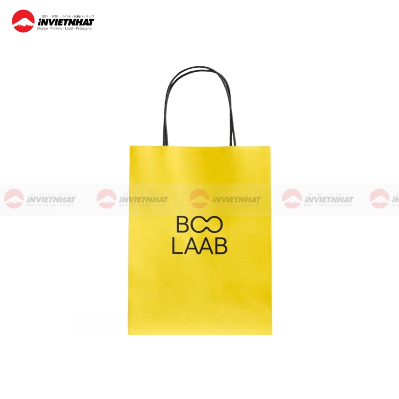 Túi giấy màu vàng giá sỉ Túi giấy màu vàng giá sỉ