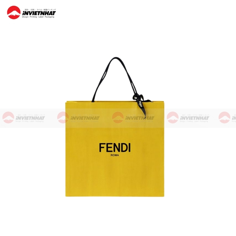 Túi giấy màu vàng quà tặng Túi giấy màu vàng quà tặng