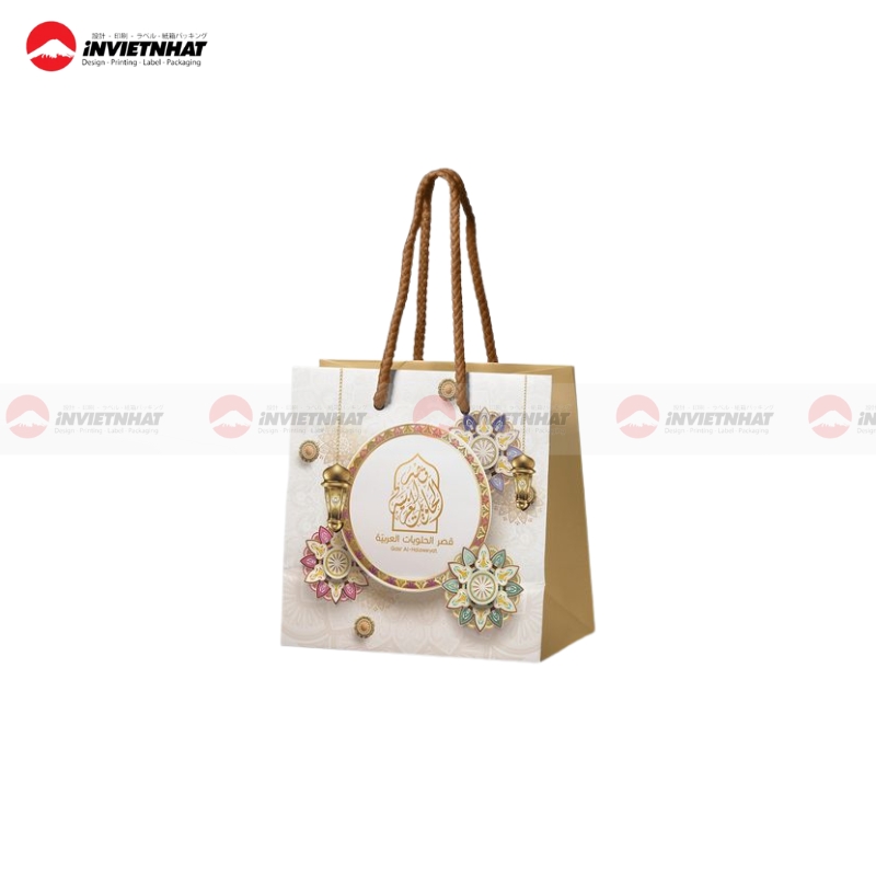 Túi giấy mỹ thuật họa tiết