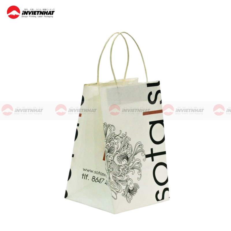 Túi giấy mỹ thuật in logo