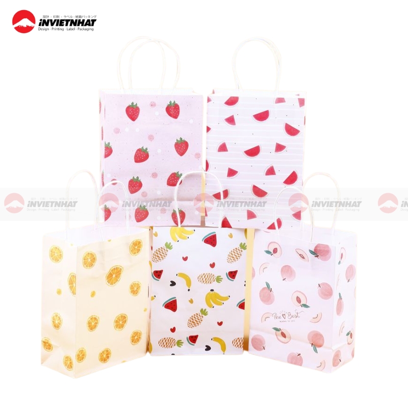 Túi giấy mỹ thuật tái chế