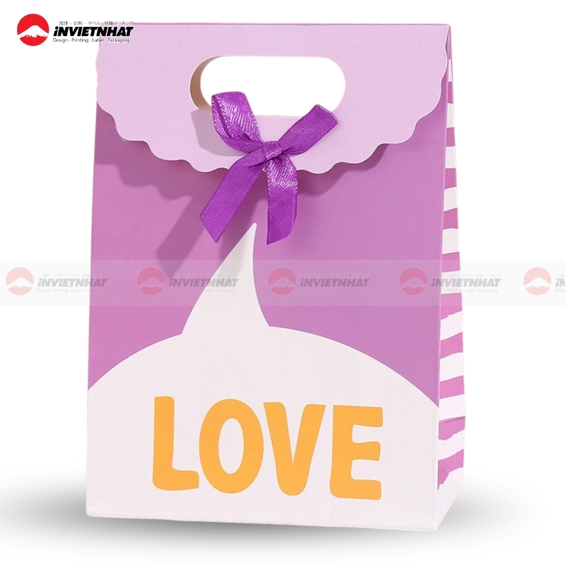 23+ Mẫu túi giấy nắp gập ĐỘC ĐÁO, sáng tạo & tiện lợi 33 Tui giay nap gap day ruy bang