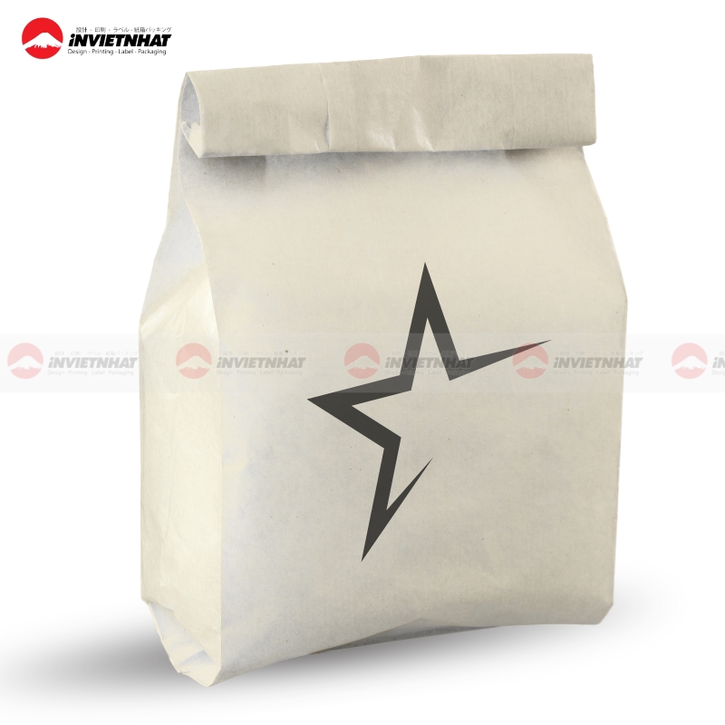 23+ Mẫu túi giấy nắp gập ĐỘC ĐÁO, sáng tạo & tiện lợi 42 Tui giay nap gap in logo