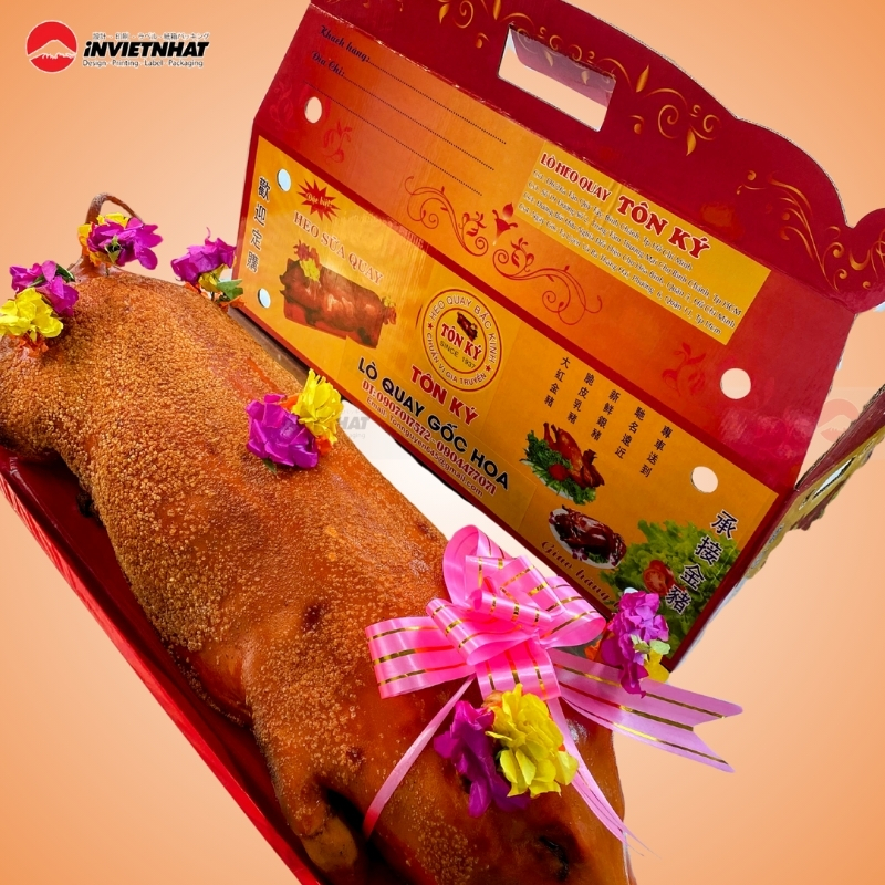 hộp giấy đựng heo quay sỉ lẻ