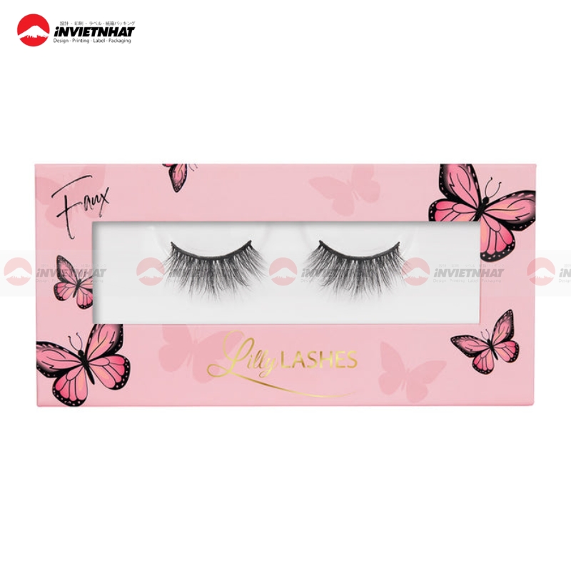 hộp giấy đựng lông mi bảo vệ