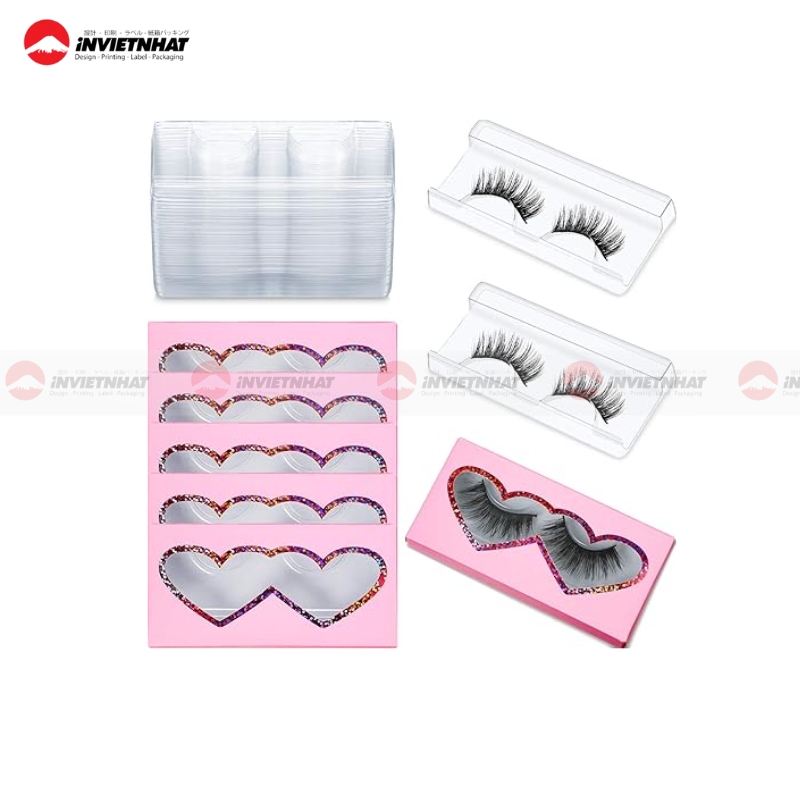 hộp giấy đựng lông mi cá tính