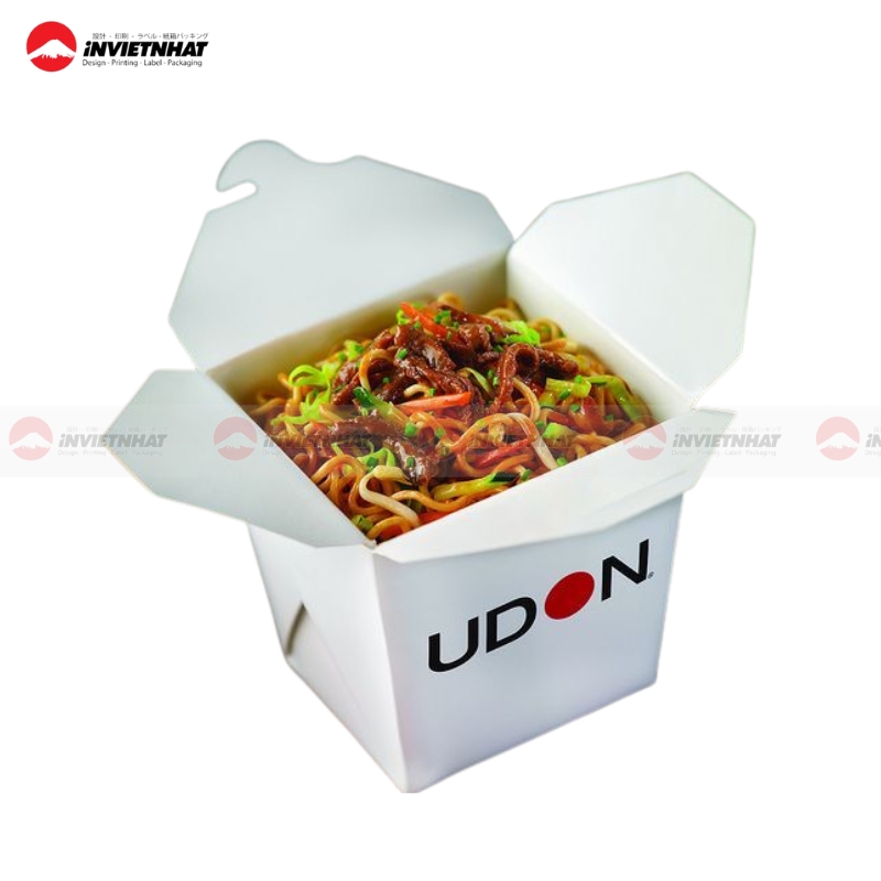 hộp giấy đựng mì bền đẹp