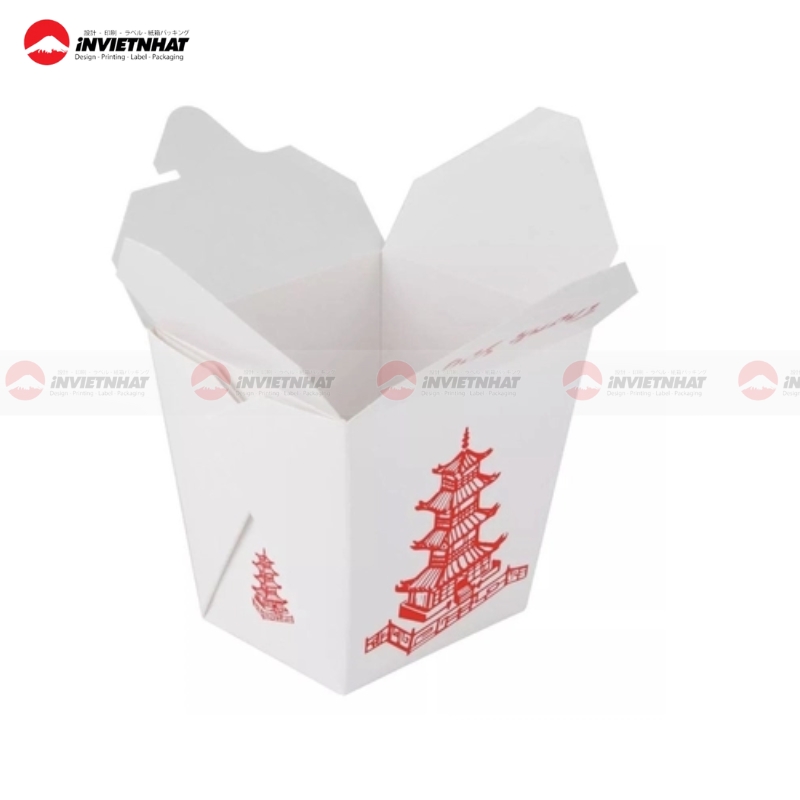 hộp giấy đựng mì chống thấm