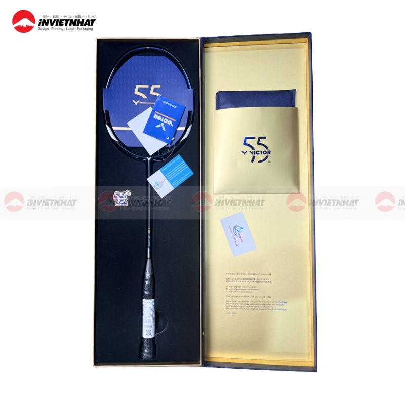 hộp giấy đựng vợt cầu lông độc đáo