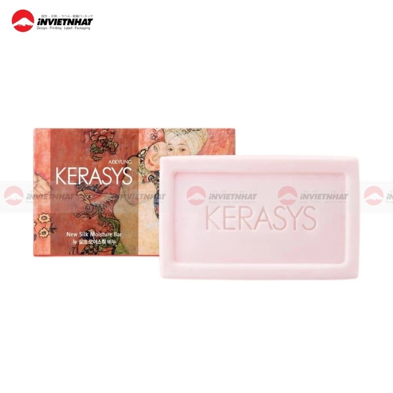 hộp giấy đựng xà phòng cổ điển