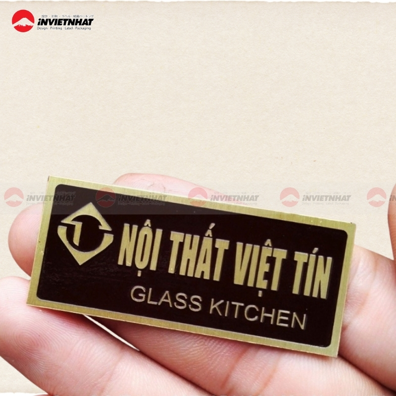 tem dán thương hiệu nội thất tem dán thương hiệu nội thất