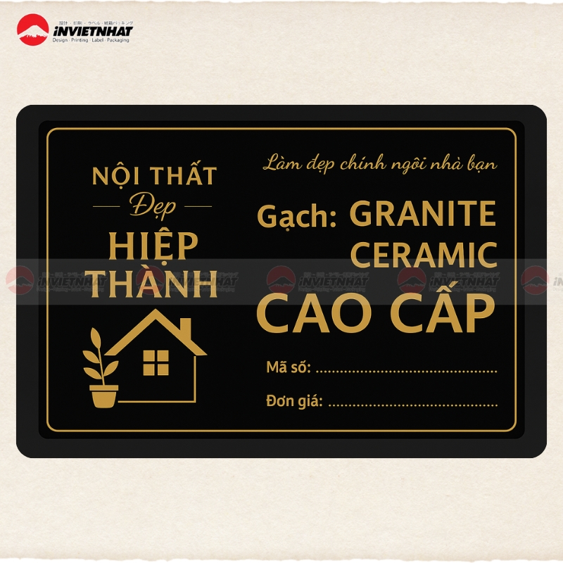 tem thông tin sản phẩm nội thất tem thông tin sản phẩm nội thất