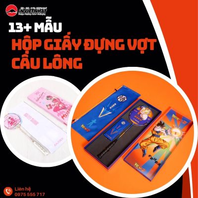 thumb hộp giấy đựng vợt cầu lông