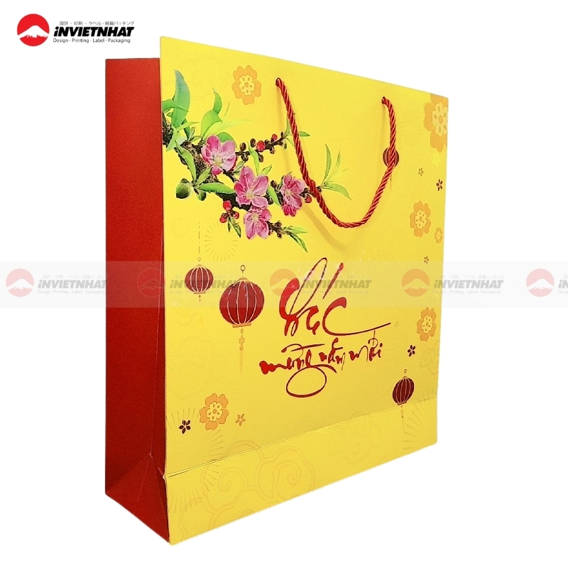 túi giấy chúc mừng năm mới đẹp