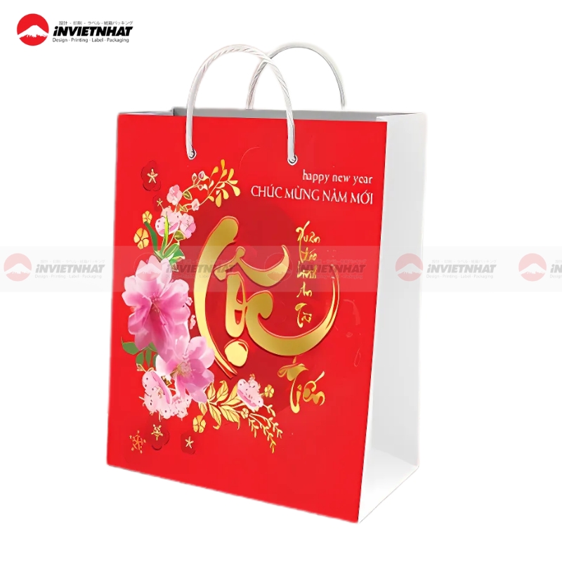 túi giấy chúc mừng năm mới tài lộc