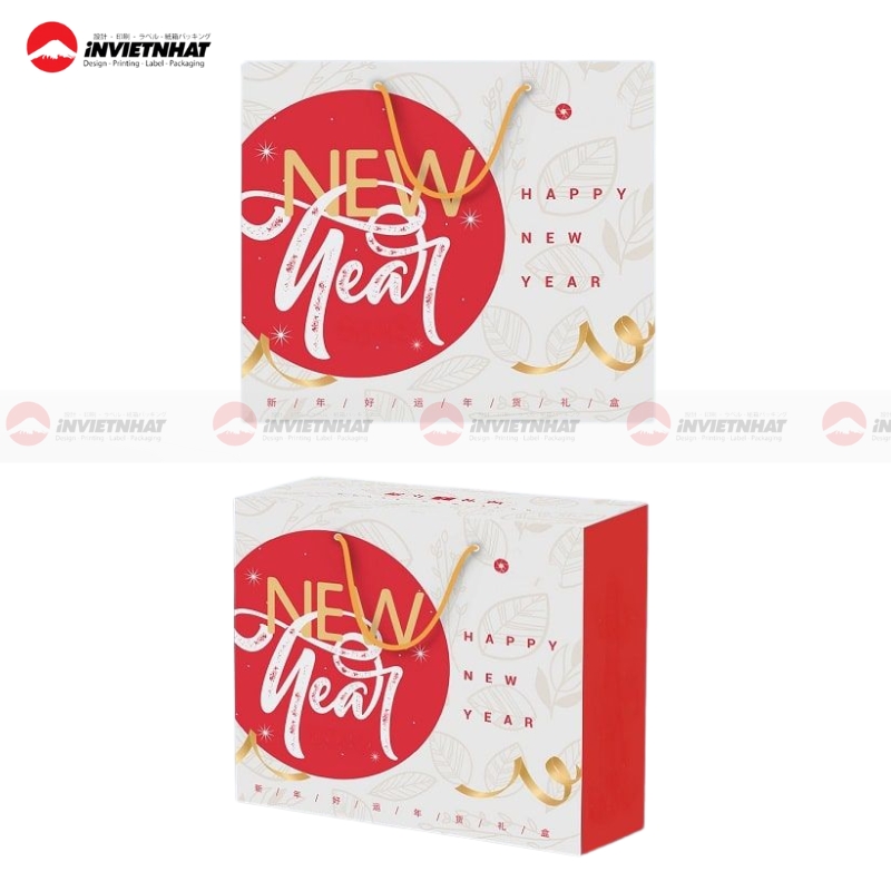 túi giấy chúc mừng năm mới thịnh vượng