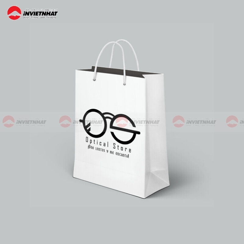 túi giấy mắt kính đẹp túi giấy mắt kính đẹp