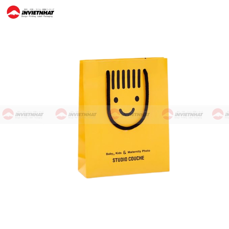 20+ Mẫu túi giấy màu vàng CAO CẤP, ứng dụng dịp lễ tết & sự kiện 5 túi giấy màu vàng thân thiện môi trường