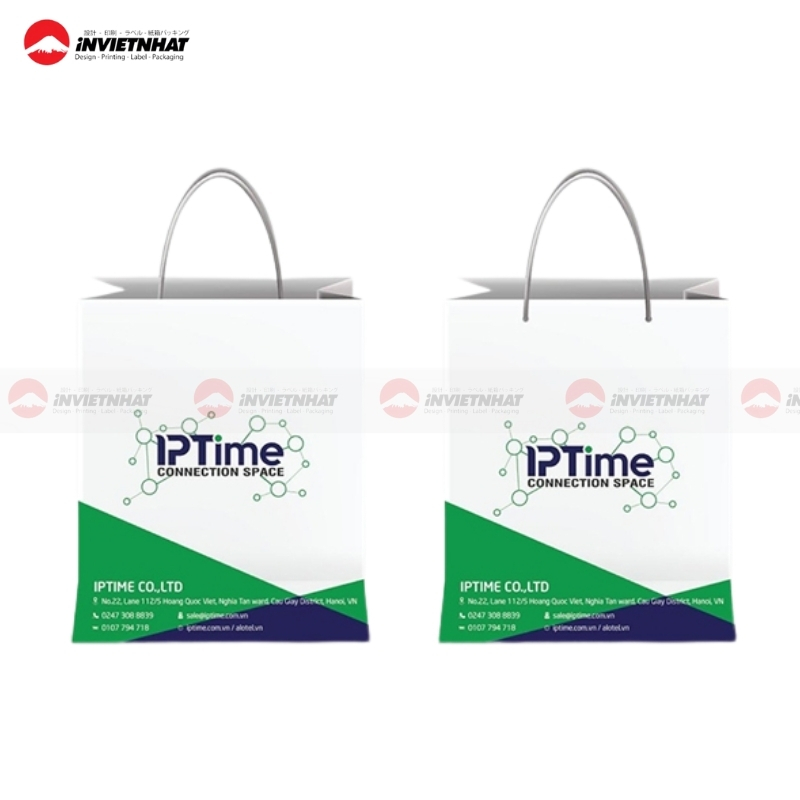túi giấy sự kiện doanh nghiệp IPTime túi giấy sự kiện doanh nghiệp IPTime