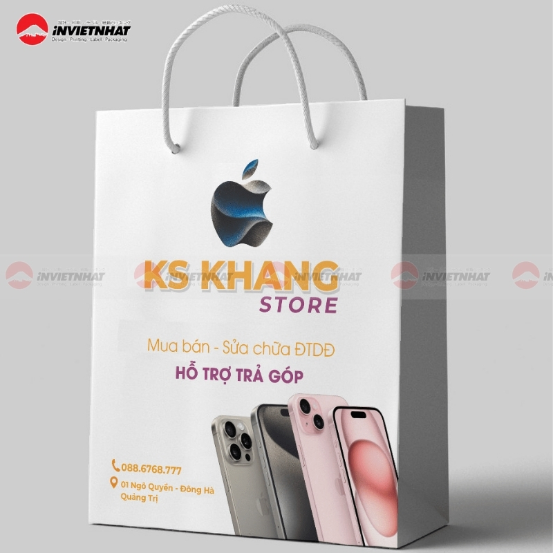 túi giấy sự kiện doanh nghiệp KS Khang túi giấy sự kiện doanh nghiệp KS Khang