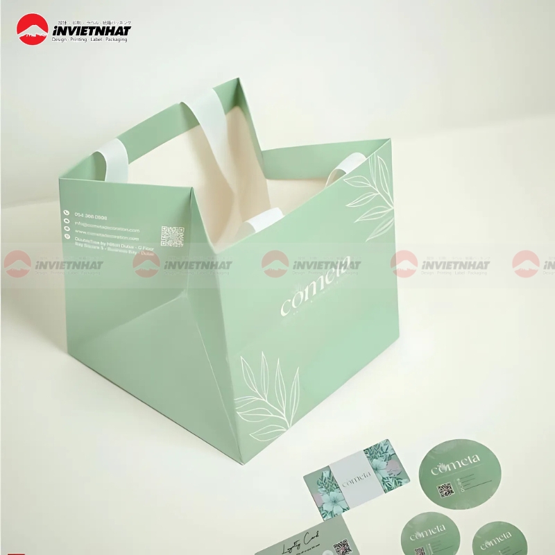 21+ Mẫu túi giấy vuông vắn, cân đối TIỆN DỤNG 2025 31 túi giấy vuông thương hiệu