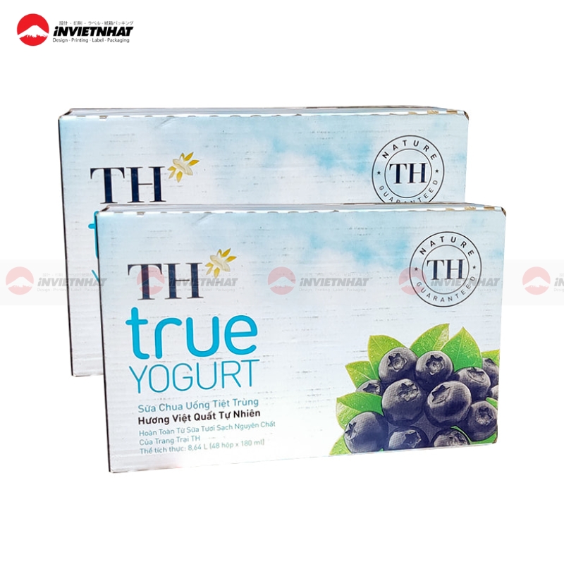 25+ Mẫu hộp giấy đựng sữa chua ĐẸP, chất liệu an toàn 37 Hộp giấy đựng sữa chua bảo quản