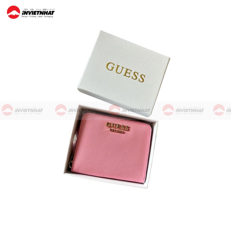 Hộp giấy đựng ví cho doanh nghiệp