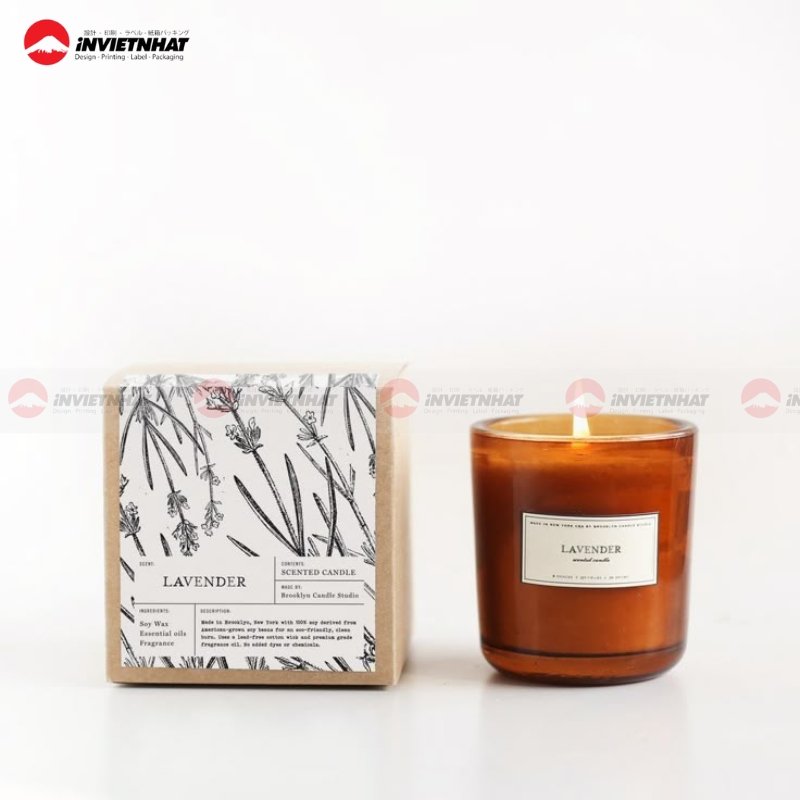 Hộp giấy nến thơm cho cửa hàng