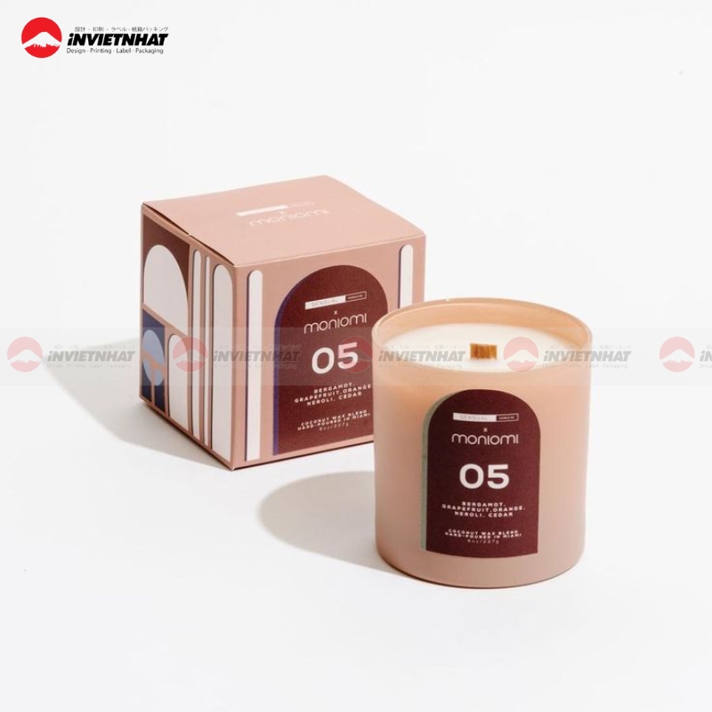 Hộp giấy nến thơm khuyến mãi