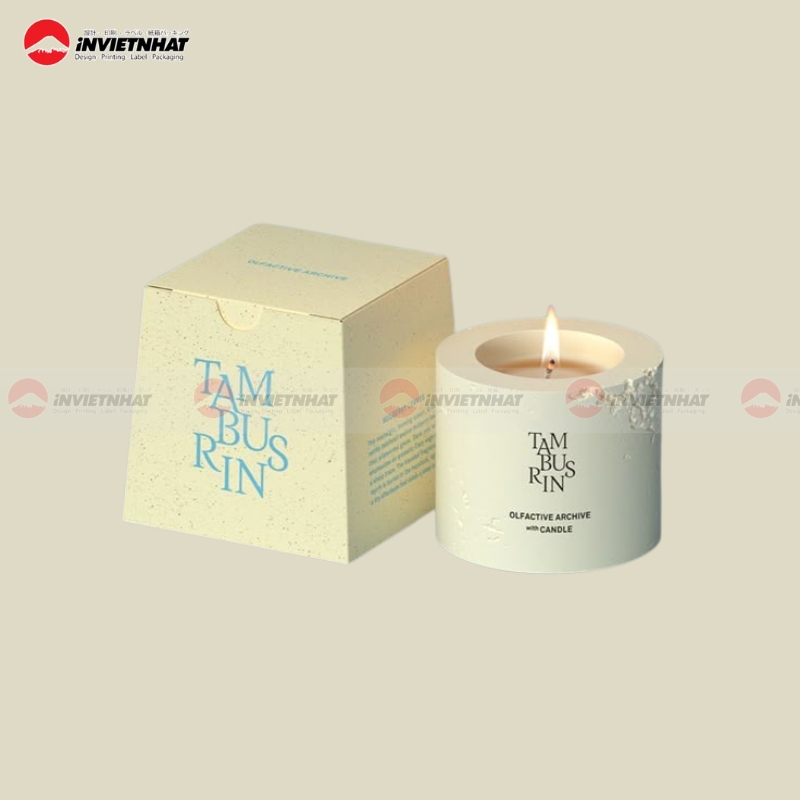 Hộp giấy nến thơm thủ công