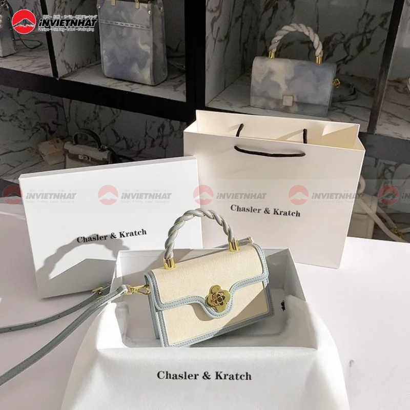 Hộp giấy túi xách thủ công