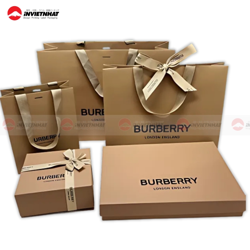 Tui giay Burberry qua tang