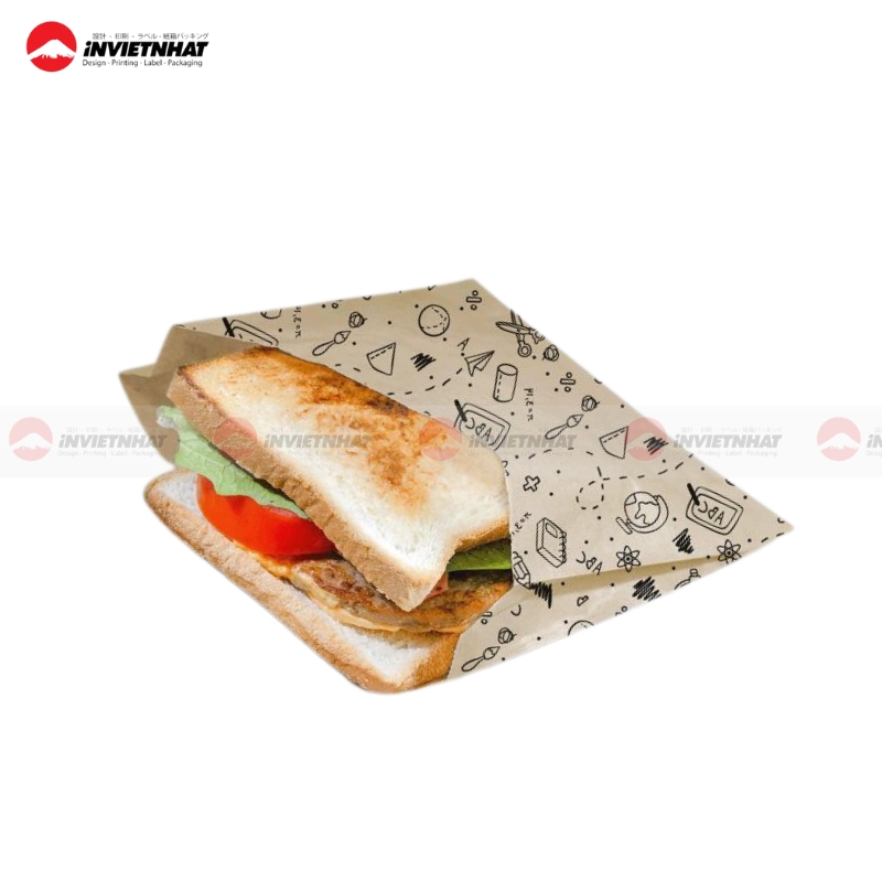 Tui giay dung banh mi Sandwich